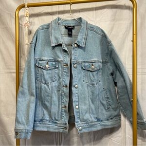 Denim & Co. Blinged out denim Jacket